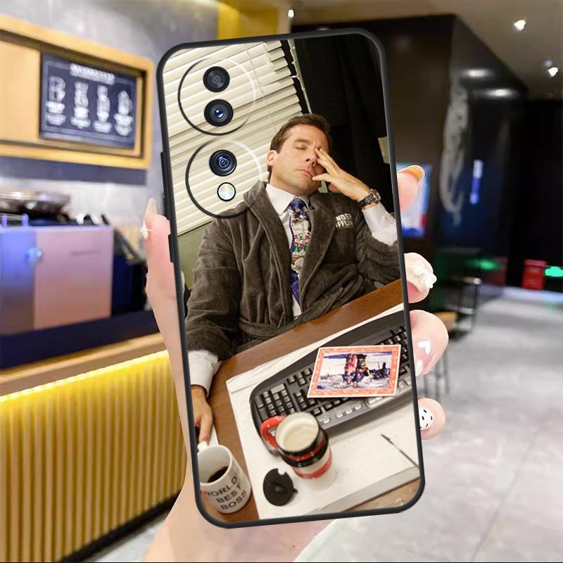 TV The Office Michael Scott Case For Honor Magic 7 Pro 5 6 Cover For Honor 90 70 50 Lite 400 200 X9 X8a X8b X9a X9b X9c