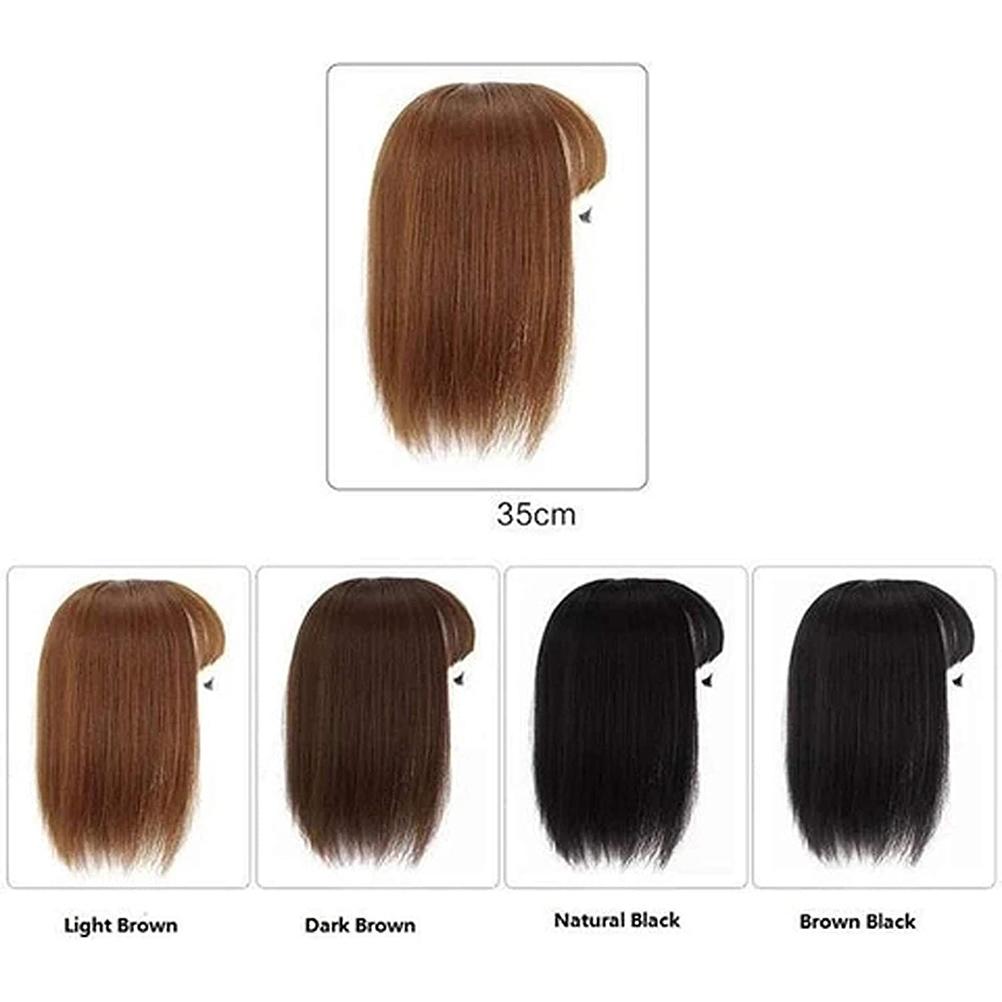 Hair Toppers Silk Base Crown Topper Human Hair Clips Toppers Top Hairpieces for Women Thinning Hair Cover
