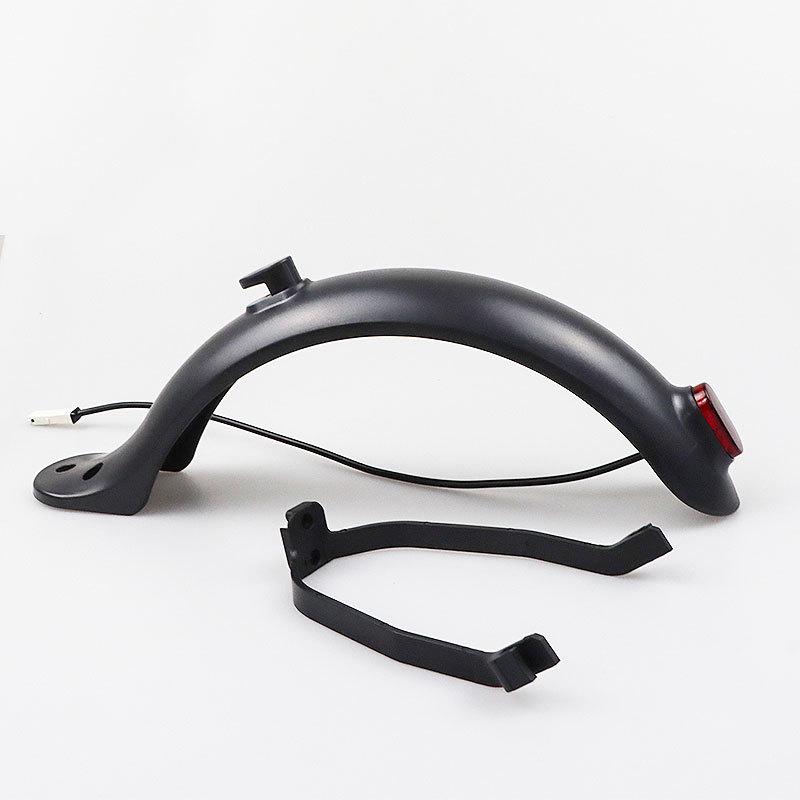 M365 Electric Scooter Rear Fender with Bracket, Screw Cap, and Taillight Accessories