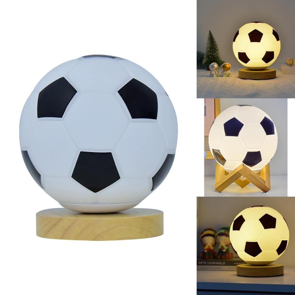 Soccer Led Night Light Lamp For Bedroom Decorations