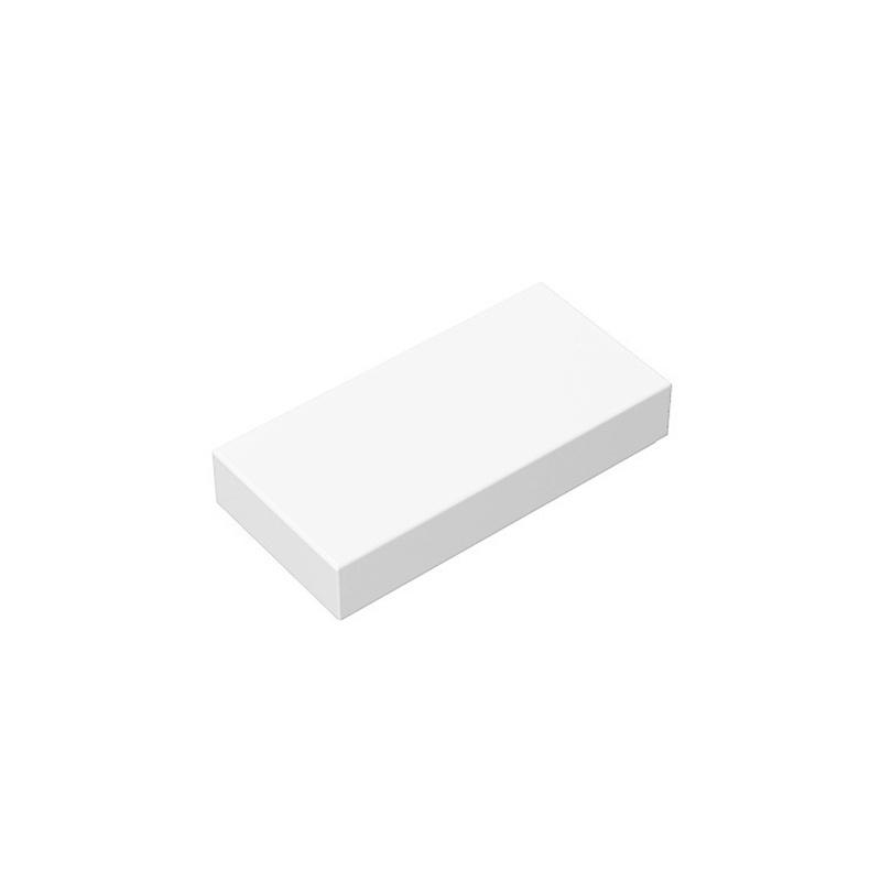 50g/186PCS 3069 Tile 1x2 Building Blocks Smooth Surface Moc Loose Parts Compatible with Bricks Children Educational Toy