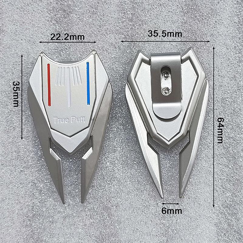 Golf Divot Repair Three Lines Tiringball Markers Golf Mark for Ball Games