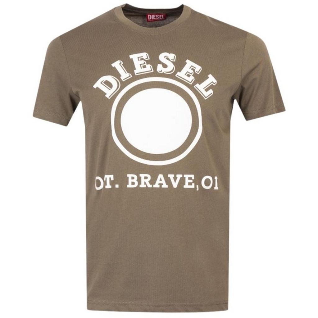 Diesel Mens 1976 Varsity Logo T-Shirt