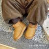Children's All-Season Waterproof Snow Boots - Boys' & Girls' Velvet-Lined, Warm Cotton, Short Boots (Korean Style)