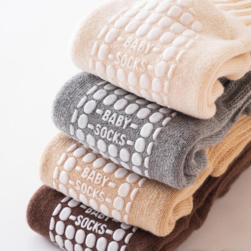 Newborn Baby Girl Boy Socks Winter Thick Warm Baby Knee High Long Socks for Girls Boys Soft Toddler Sock Anti Slip 0-4Y