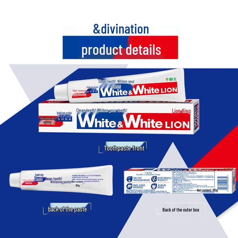 Lion King Whitening & Gum Care Toothpaste
