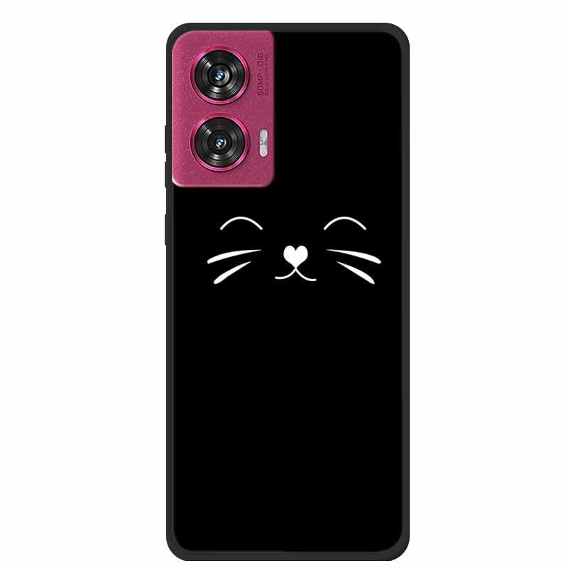 MOTO EDGE 50 Fusion Simple Hollow Lines TPU Soft Phone Case