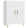 812096 vidaXL White Buffet 70x34x90 Cm Engineered Wood