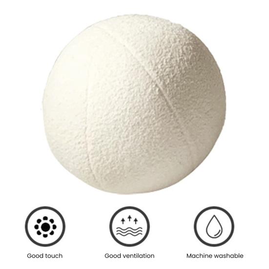 30cm urocza kulka pluszowa ozdoba solidna poduszka Sofa poduszka kolorowa piłka poduszka zabawka pluszowa sofa