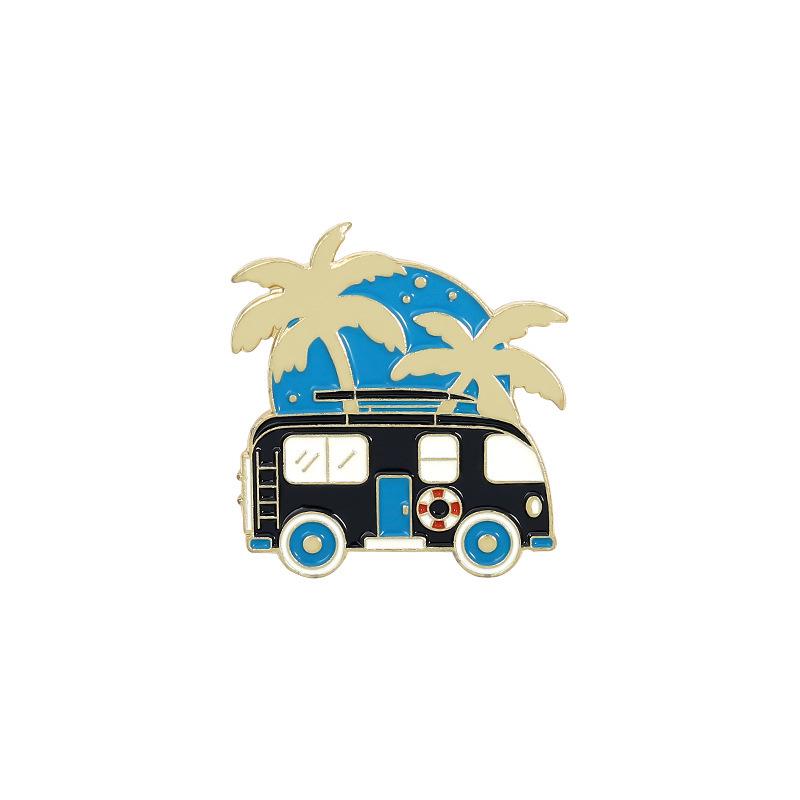 Travel & Camping Fun: 20-Piece Badge & Pin Set with Backpack & Denim Jacket Accessories