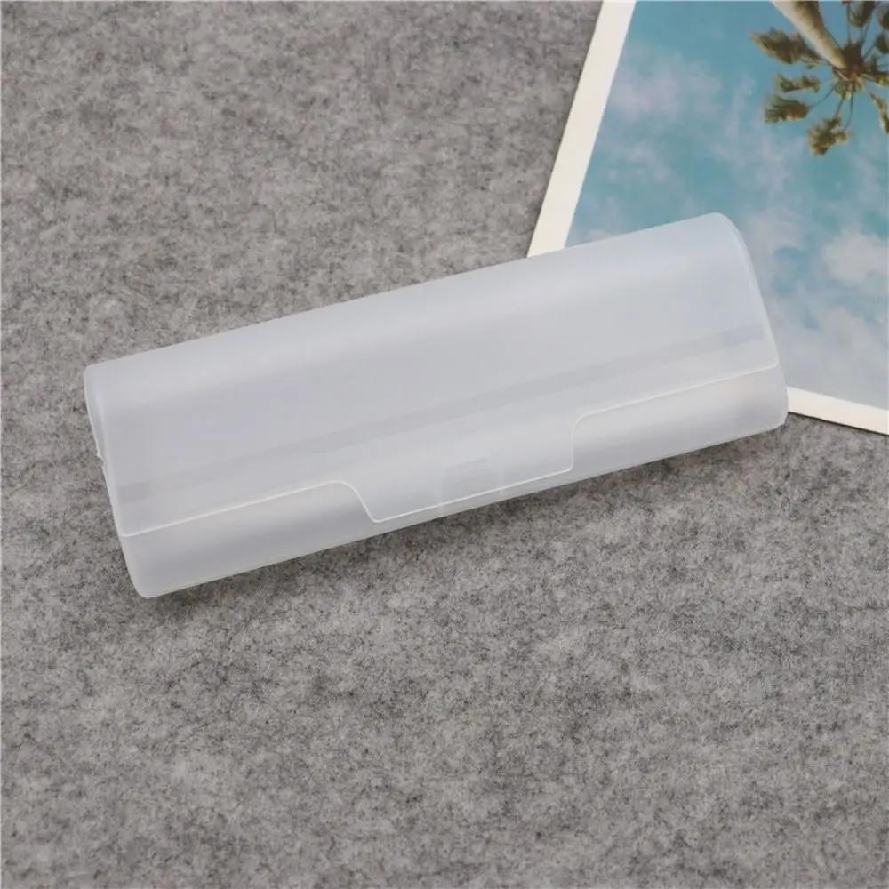 Portable Frosted Glasses Case Transparent Plastic Glasses Storage Box Ultralight Eyeglass Case