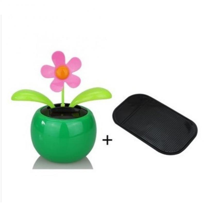 Car Decoration Ornaments Hand-woven Sunflower Shake Head Interior Decoration Flower Simulation Pendent Car Styling