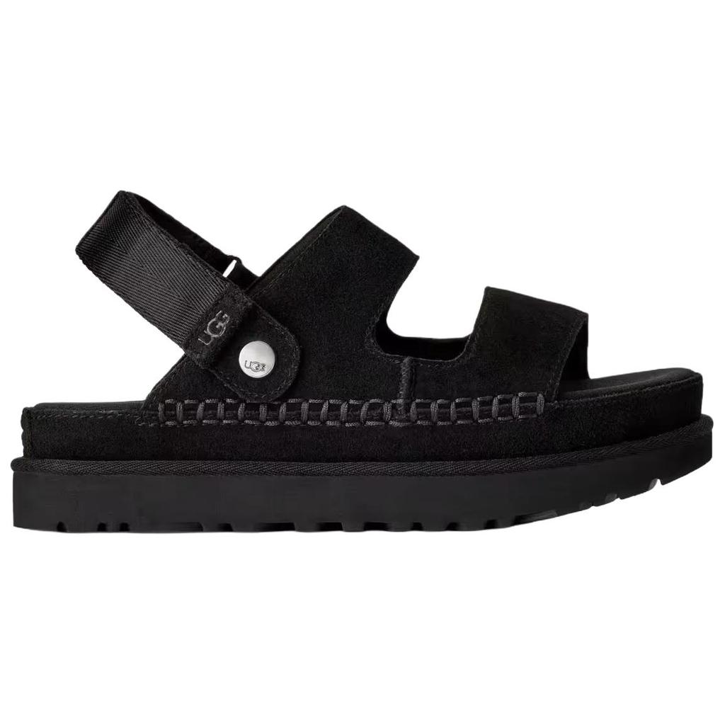 UGG Goldenstar Glide One Strap Sandals Women's Black 1167399-BLK