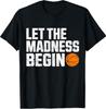 Vintage Mad March Hoop Basketball Lovers Squad Tournament T-Shirt