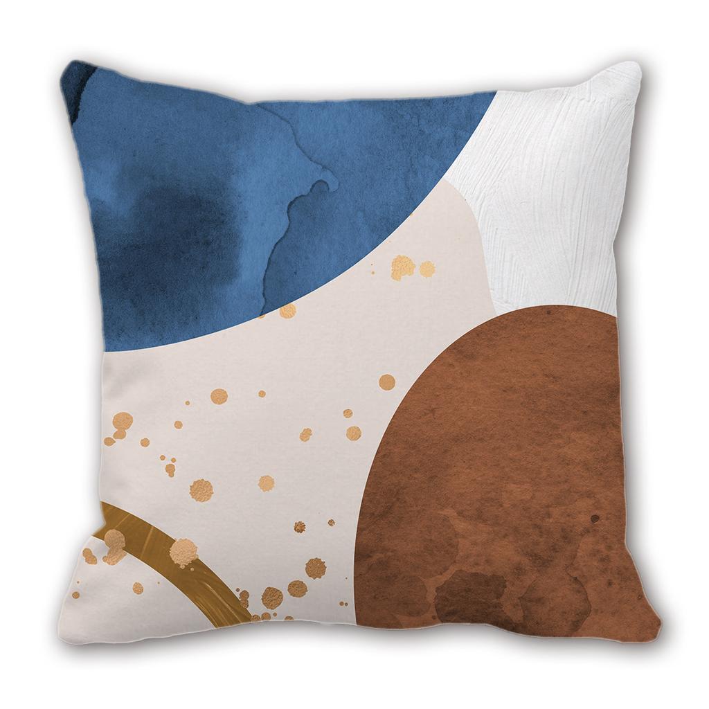 Geometric Irregular Light Luxury Nordic Pillow Model Room Hotel Decoration Sofa Backrest Bay Window Pillow Plush