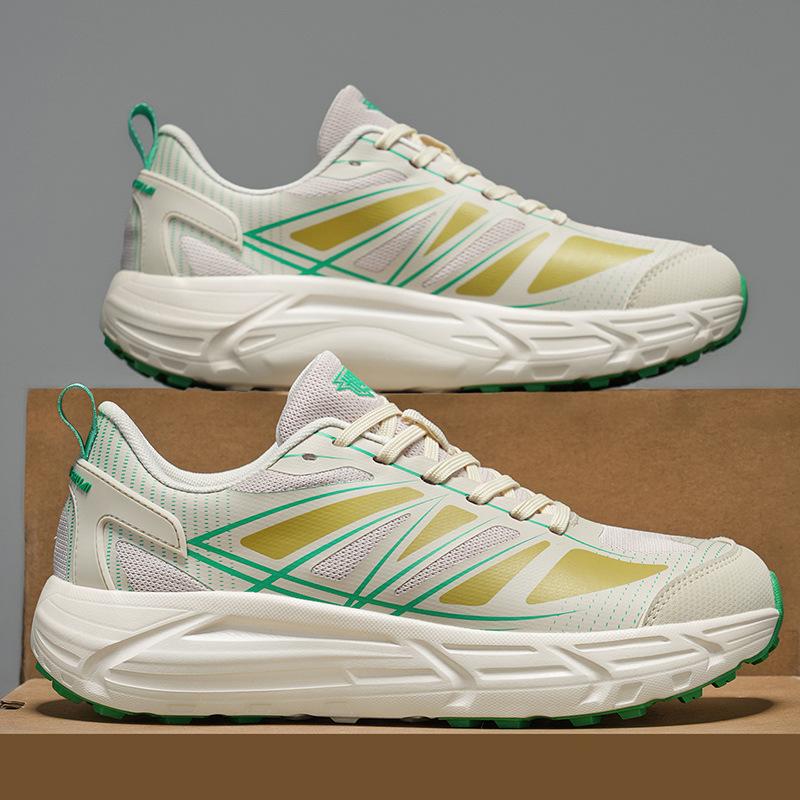 

Wide head sports shoes men s autumn large size soles widened men s shoes middle school students running shoes men s mesh breathable big head shoes 47 бежевый