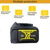 20v 6000mah 8000mah 12000mah Li -Ion Battery For Dewalt Power Tools Replaceable Dcb205 Dcb201 Dcb203