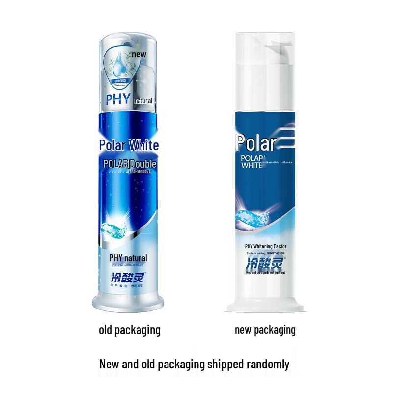 Cold Sensitive Arctic White Press-Type Toothpaste