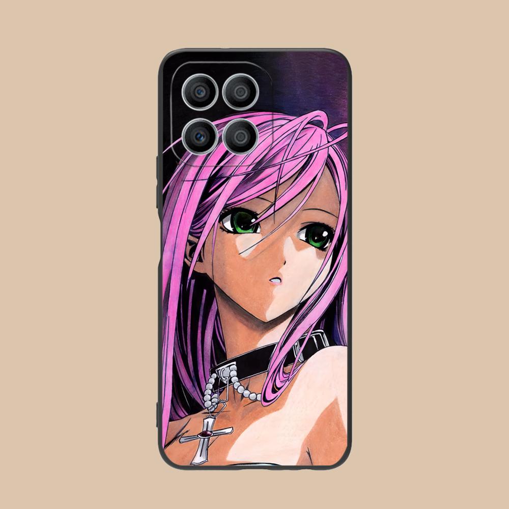 Rosario Vampire Moka Akashiya Phone Case for Honor 90 80 70 60 50 30 20 10 9 8 7 Pro S SE Lite 5G Colorful Printing Cover Cover