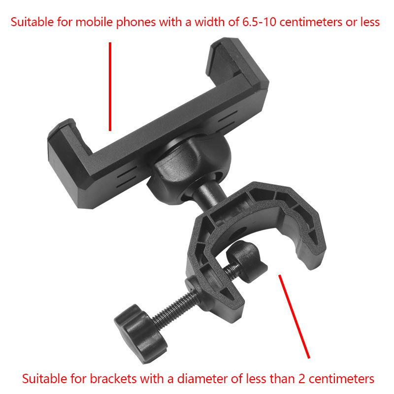 Telefoane inteligente Suport pentru muzică în direct Suport pentru telefon Suport universal pentru microfon rotativ de 360 ​​de grade