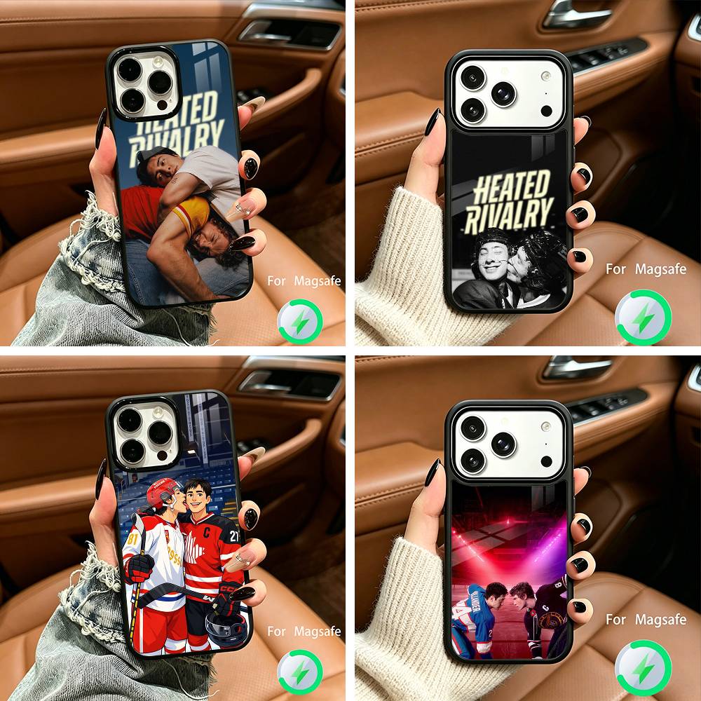 H-Heated Rivalry Shane - Ilya Phone Case For IPhone17 16 15 14 13 12 11 Pro Max 16/15/14Plus Wireless Charger Cover Funda