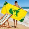 Defensa y Justicia Print Beach Towel, Large Soft Quick Dry Towel for Beach Camping Swimming