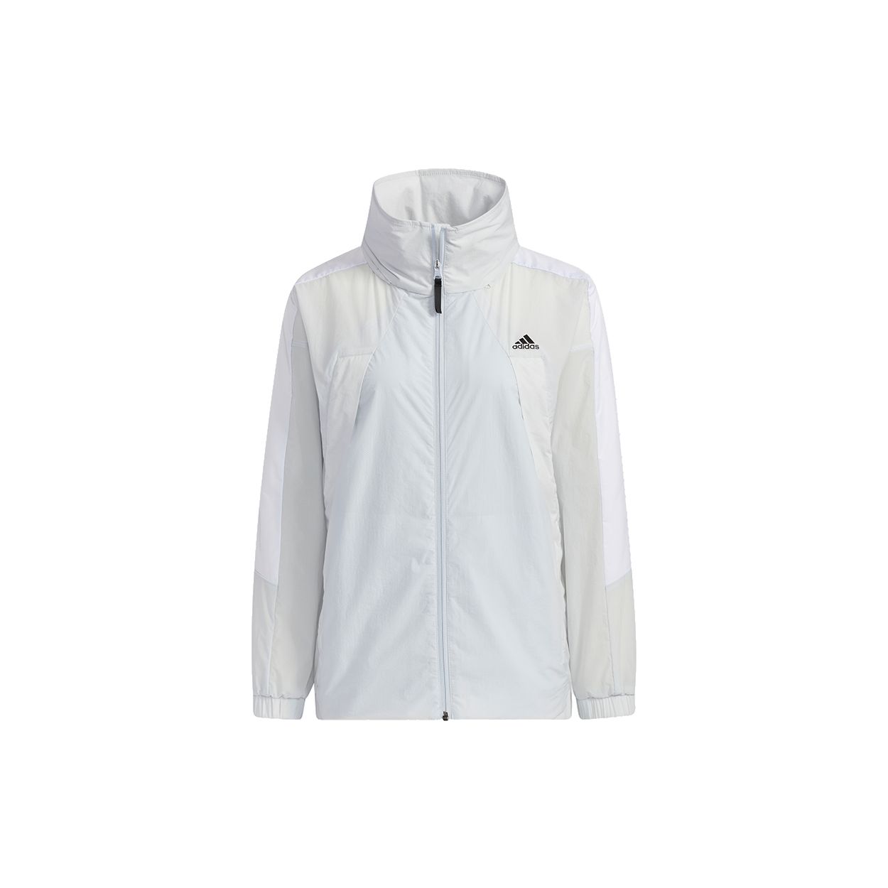 

Adidas Lightweight Hooded Windbreaker Jacket Women White HB8922 L