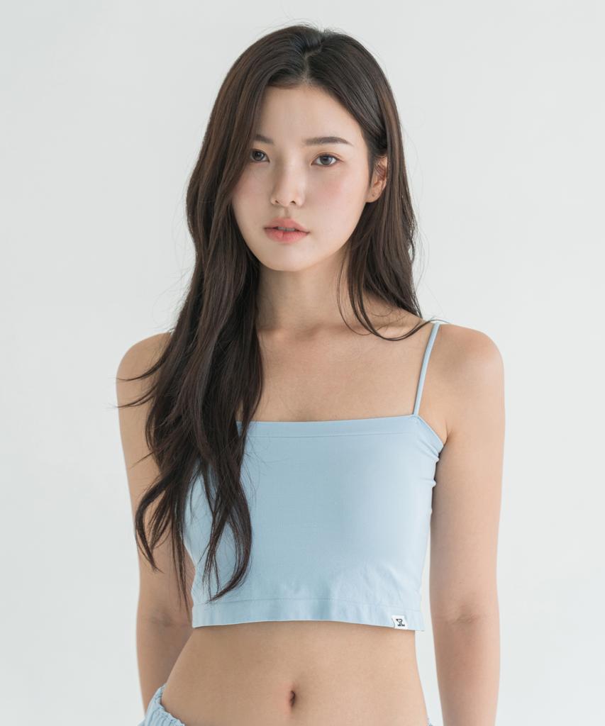 Dolosiwa [2Pack] Simple Tube Top Sleeveless (2 Types)_6 Colors