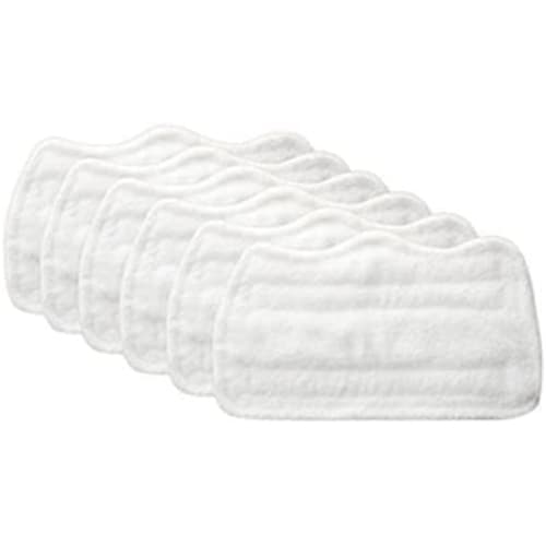 NEFUSI Shark Steam Mop Replacement Microfiber Pads (Set of 6)