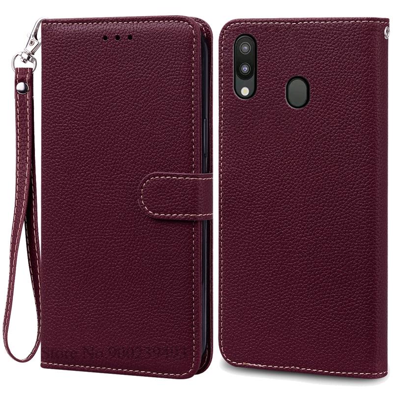 For Samsung Galaxy M20 Case SM-M205F SM-M205FN SM-M205G SM-M205M SM-M205N For Samsung M20 M 20 Flip Leather Wallet Phone Cases