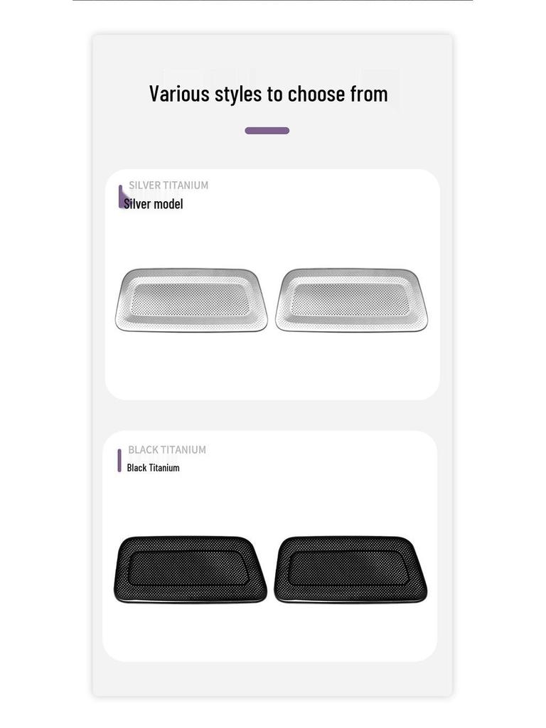 Xiaomi SU7 Car AC Outlet Dustproof Protective Cover