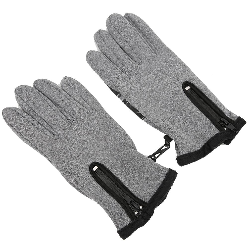 Guanti Sportivi da Esterno per Equitazione, Arrampicata, Impermeabili, Caldi, Unisex, Touchscreen, Dita Complete M