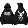 SLAUGHTER TO PREVAIL Mask Hoodies Winter Long Sleeve Fleece Hooded Sweatshirts Heavy Mental Band Pullover Graphic Tops