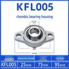 Zinc Alloy Diamond Flange Bearing KFL Series: KFL08, KFL000-KFL006
