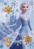 Epoch 108-Piece Jigsaw Puzzle Disney Elsa/Frozen Memories (18.2 X 25.7 Cm) 72-304 with Glue, Spatula, and Decorative Pieces
