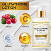 200ml Glutathione Brightening Body Lotion, Anti-Aging Firming Moisturiser Body Lotion for Dry Skin, Venature Glutathione 50x Whiten, Deep Hydration Sk