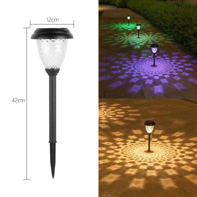 Waterproof Solar Yard and Lawn Decorative Lights for Outdoor Garden and Villa Arrangement