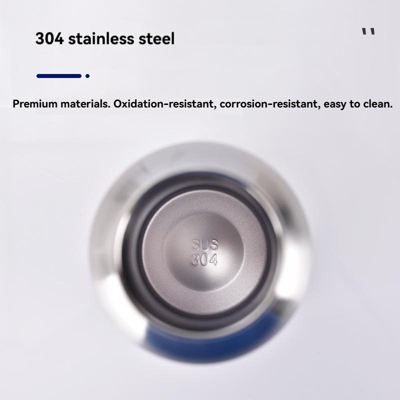 500/750/1000ML Stainless Steel Water Bottle Drink Bottle for Sport Travel Cups Large Capacity Big Mouth Vacuum Flasks with Lid