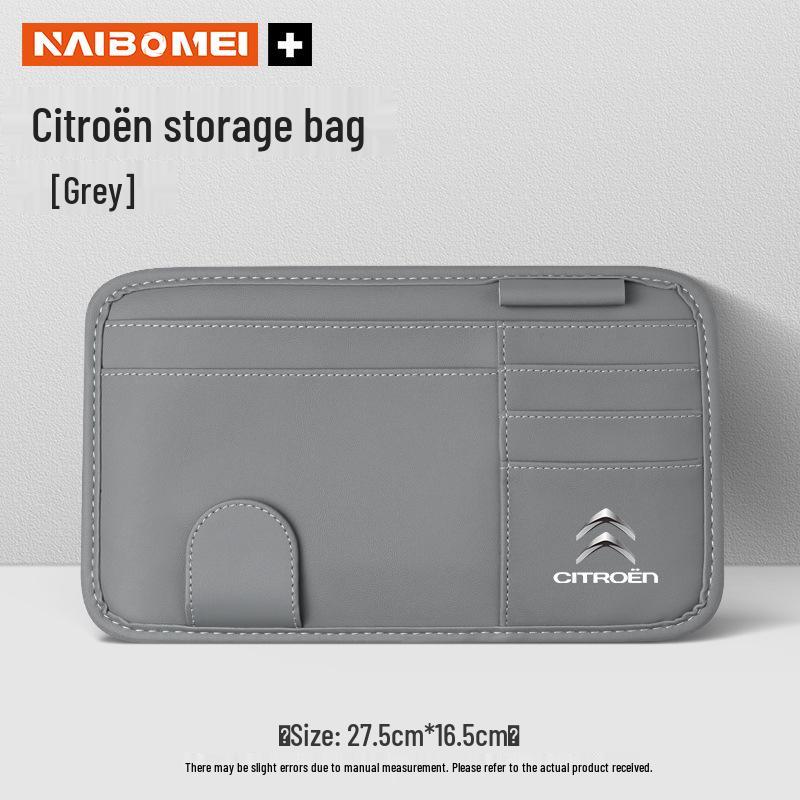 Citroen C3, C4, Elysee, C5, C5 Aircross, C6 Document, Sun Visor, and Eyeglass Holders.