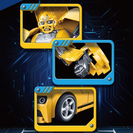 Copii Transformă Robot Mașină Jucărie Acționare inerțială Model de vehicul de transformare Deformare Mașină Figurină de acțiune Jucărie Copii mici Băieți Fete Cadou de aniversare
