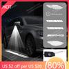 New 2025 Hot 2pcs LED Car Rearview Glass Film Ghost Shadow Projector Light For Mercedes Benz W222 W223 W205 W213 C Class E Class