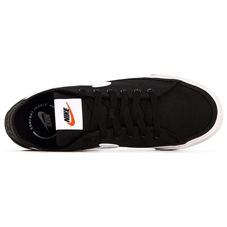 Nike Court Legacy Canvas Black White Women's CZ0294-001