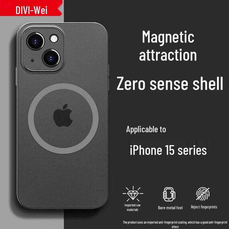 DIVI Ultra-Thin Matte Translucent Shockproof iPhone Case