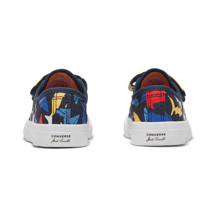 Converse Jack Purcell Low Easy-On PS 'Shark Bite - Black' 368144C
