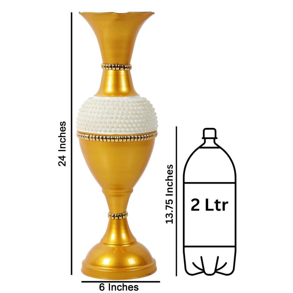 Flower Vase Big Size for Living Room Corner - 24 Inches Long