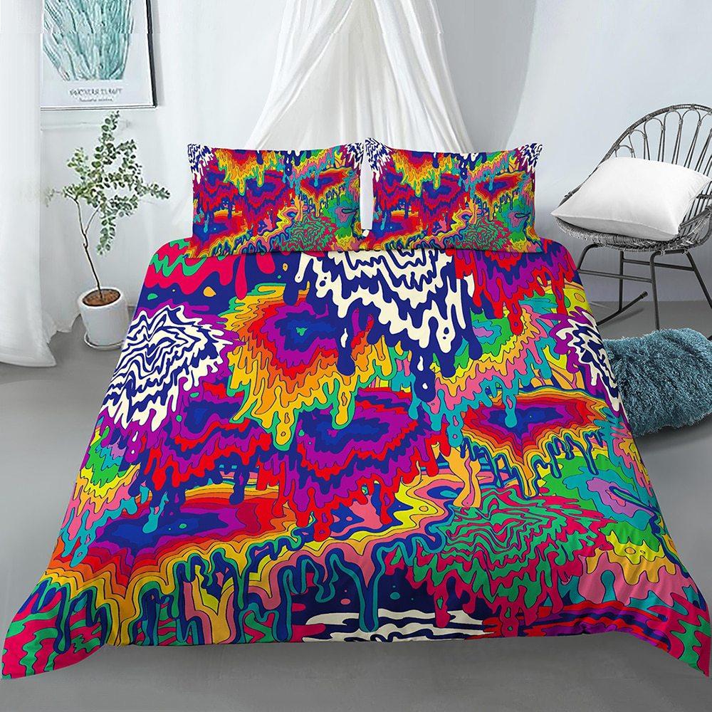 

Bedding Kit, Mushroom Series Size Three-Piece Quilt Cover 70 * 133 two-piece set