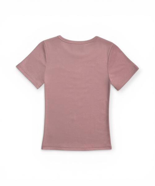 Bonseullipi Bone Heart Soft Tee (Pink)