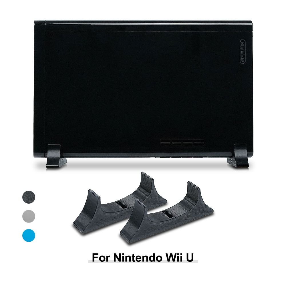 3D Printing Vertical Stand Space-saving Bracket Base for Nintendo Wii U Game Console