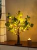 Eucalyptus Birch Tree Lights, Fairy Lights USB and Battery Powered Desktop Decorative Lights Suitable Christmas Decoration