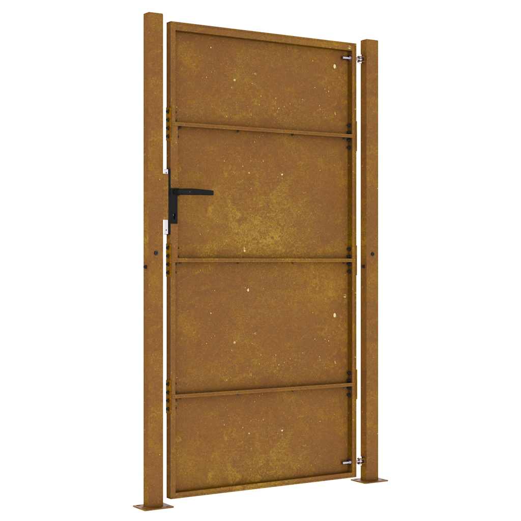 Garden Gate 100 x 200 cm Corten Steel